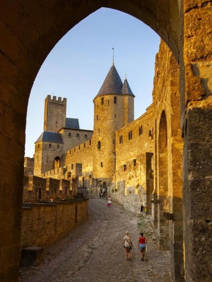 Maison Petite Cote Carcassonne Exteriör bild