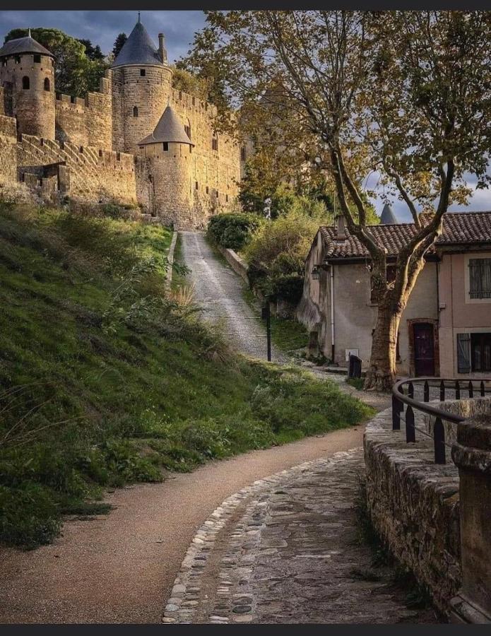 Maison Petite Cote Carcassonne Exteriör bild